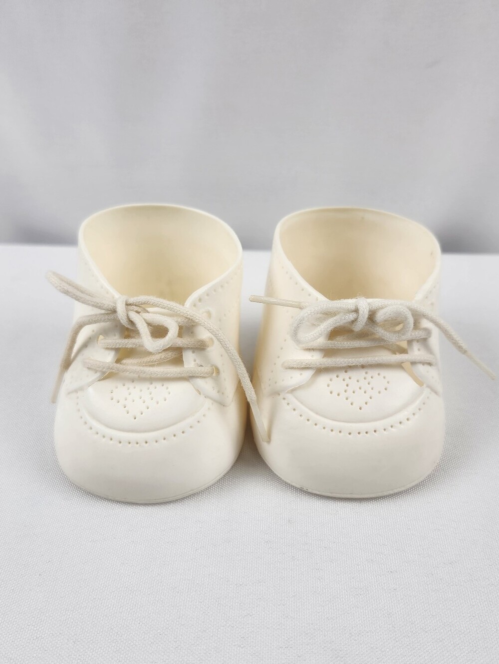 Vintage Cabbage Patch Kids Doll White Lace Up Shoes Sneakers  Laces